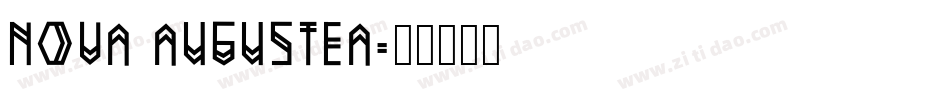 nova augustea字体转换